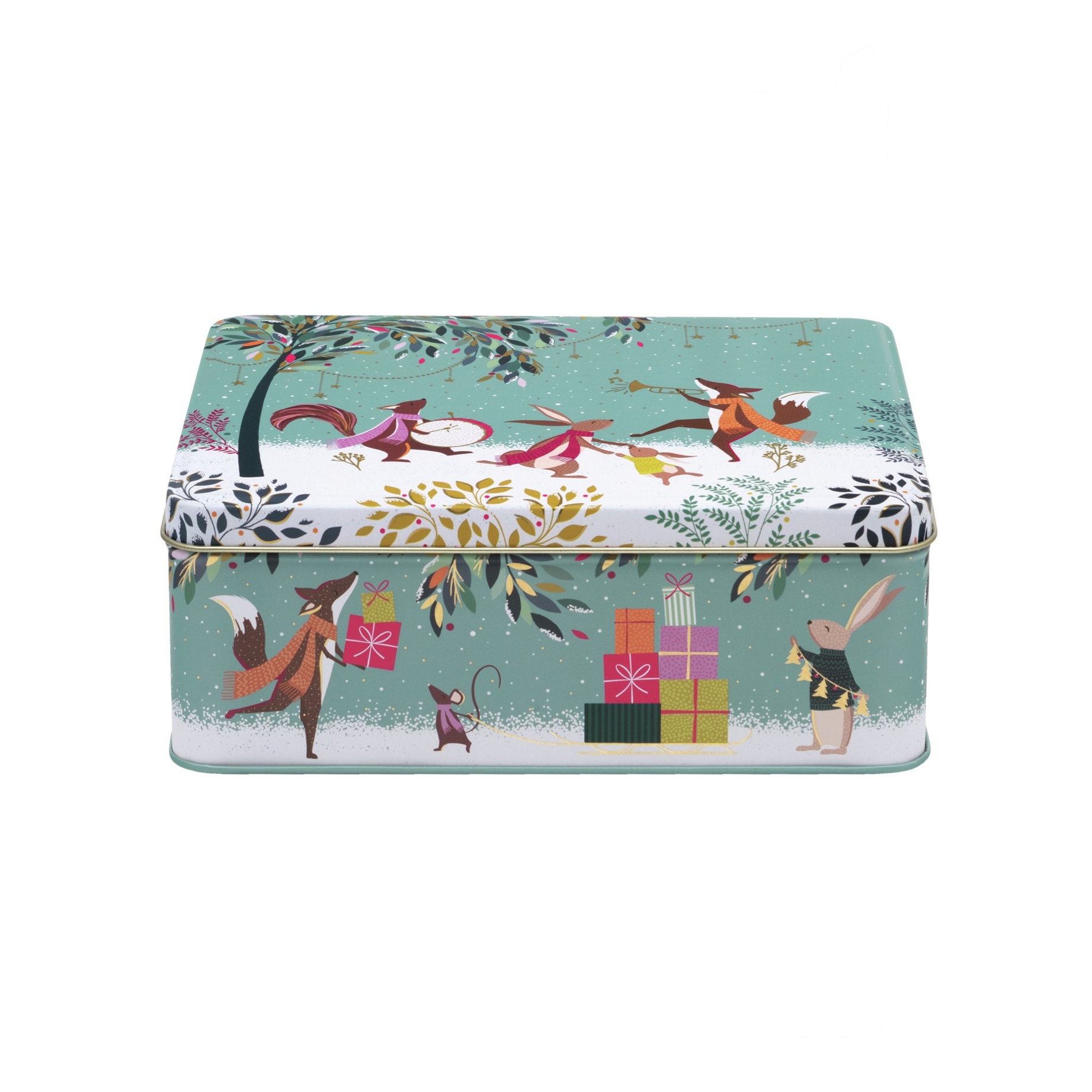 Sara Miller London - Woodland Tales Deep Rectangular Tin
