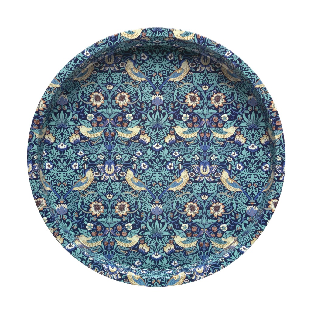 Arts & Crafts - Strawberry Thief Deepwell tray