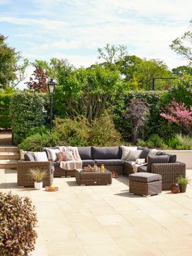 Bridgman Garden Furniture | Mayfair Rattan Modular Sofa Set R