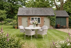 Marseille Round Dining Table And Dining Armchairs