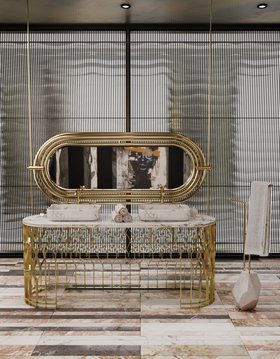 Mecca Washbasin and Colosseum Mirror