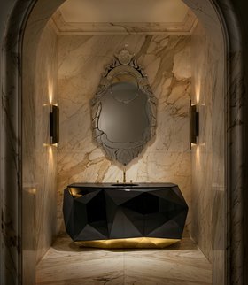 Luxury Bathroom | Diamond Single Vanity Cabinet