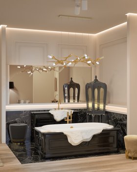 Salone del Mobile Milano 2026 | Petra Bathtub and Petra Washbasin