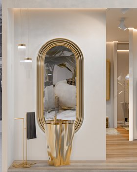 Salone del Mobile Milano 2026 | Eden Pedestal Sink and Colosseum Mirror