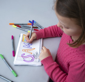 Doodle Pencil Case - colour and draw