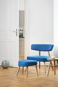 Marlon Lounge Group Kvadrat fabric Divina 3