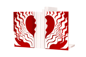 Bookend "Heartbeat" - StudiodsgnLab on dawanda.com