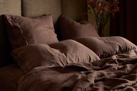 Cocoa 100% Linen Bed Linen