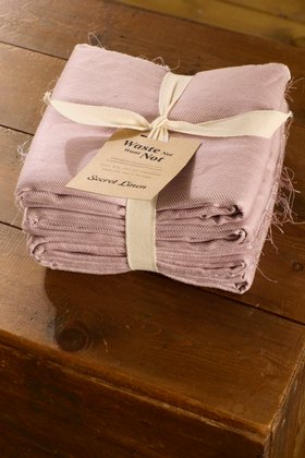 Waste Not Want Not Vintage Rose Twill Fabric Parcel