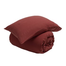 Conker 100% Linen Bed Linen