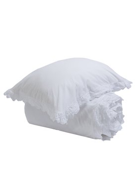 White Valerie 100% Cotton Bed Linen