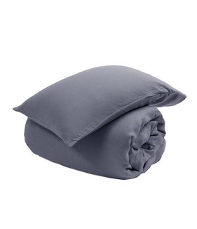 French Blue 100% Linen Bed Linen