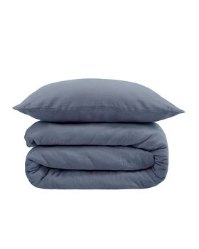 French Blue Super Hero Linen Blend Bed Linen