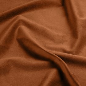 Ayla Pouffe | Rust Orange Fabric