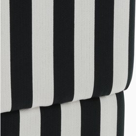 Soho Pouffe | Striped Fabric