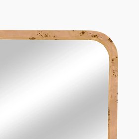 Kolson Rectangle Full Length Mirror | Burl Wood