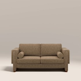 Ava 3 Seater Sofa Bed, Speckled Cappuccino Boucle