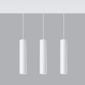Ciana 3 Light Pendant Light | White