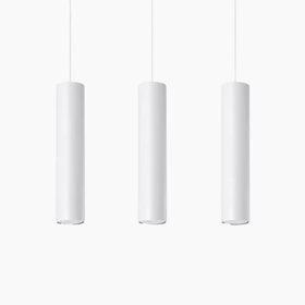 Ciana 3 Light Pendant Light | White