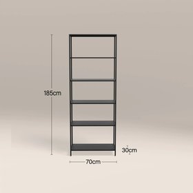 Newcastle Tall Bookcase | Black