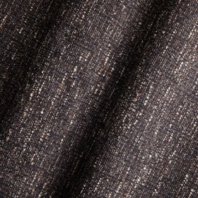 Luca Carver Dining Chair | Speckled Espresso Boucle & Brass