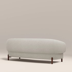 Hallfield 3 Seater Sofa | Speckled Stone Sustainable Boucle