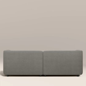 Harley 3 Seater Sofa | Pebble Grey Fabric