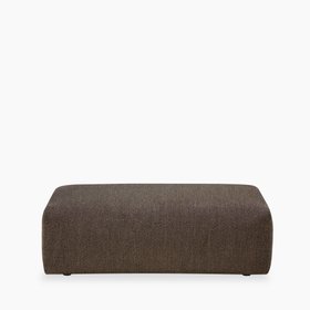 Celeste Footstool | Dusty Taupe Boucle