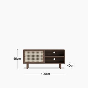Soller Wooden TV Stand | Walnut & Natural