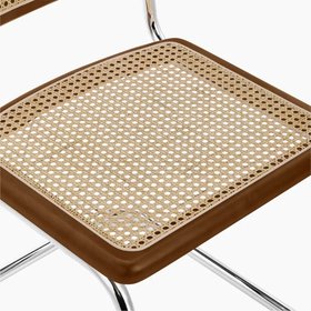 Kenton Dining Chair | Walnut & Chrome