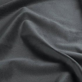 Regent Kitchen Stool with Backrest | Grey Sustainable Velvet