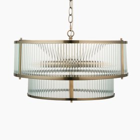 Ridgeton 5 Light Pendant Light | Brass