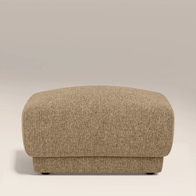 Cloud Footstool | Speckled Cappuccino Boucle