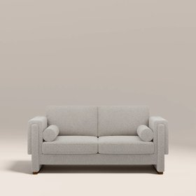 Ava 2 Seater Sofa Bed | Speckled Stone Sustainable Boucle