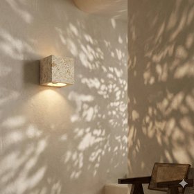 Leila Wall Light | Natural Travertine