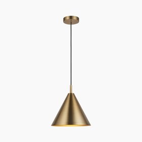 Cape Pendant Light | Antique Brushed Brass