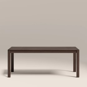 Avalon 8-10 Seat Rectangle Wooden Extendable Dining Table | Smoked Walnut