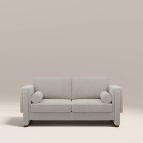 Ava 2 Seater Sofa Bed | Speckled Stone Sustainable Boucle