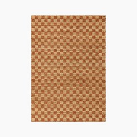 Naturi Handwoven Jute Rug | Rust