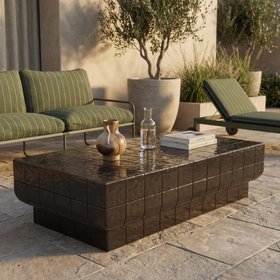 Zephyr Rectangle Coffee Table | Cocoa