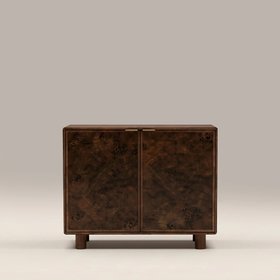 Arden 2 Door Wooden Sideboard | Walnut Burl Wood