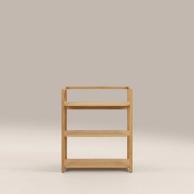 Albi Wooden Bookcase | Oak