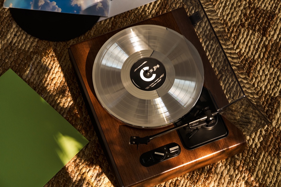 Wilbur Bar Stool | Olive Green Sustainable Velvet & Brushed Chrome