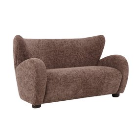 Danetti, Evelyn 2 Seater Sofa In Mocha Fabric, £999