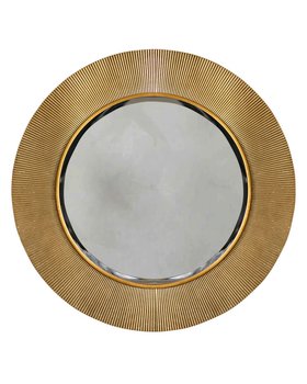 Danetti, Alexa Gold Round Wall Mirror, £319