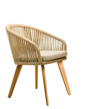 Danetti, Tuscany Natural Acacia Wood Garden Dining Chair, set of 2 £200