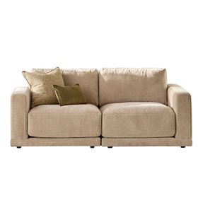 Danetti, Eden Champagne Chenille 2 Seater Sofa, £1,099
