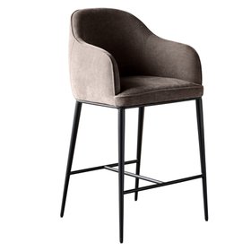 Danetti, Harley Mocha Chenille Bar Stool £249 Each