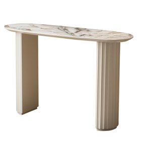 Danetti, Austin Natural Ceramic Console Table, £399