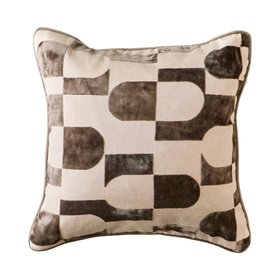 Danetti, Bridget Chocolate Medium Cushion £44